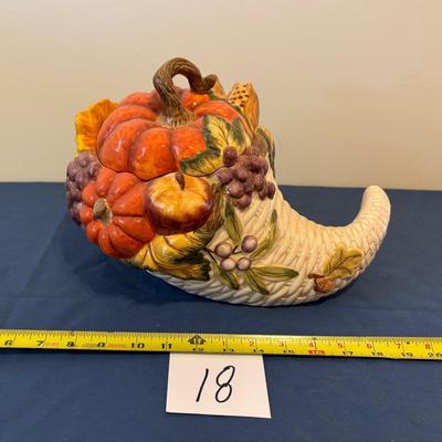 Cornucopia Cookie Jar