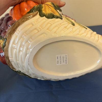 Cornucopia Cookie Jar