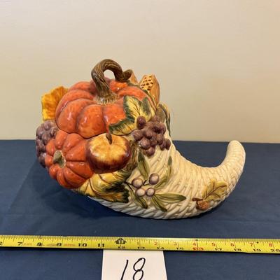 Cornucopia Cookie Jar