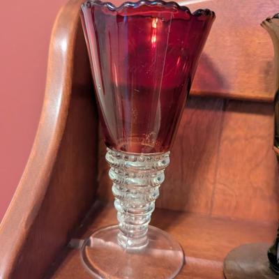 Antique Souvenir Wine/Champagne Glasses (DD)