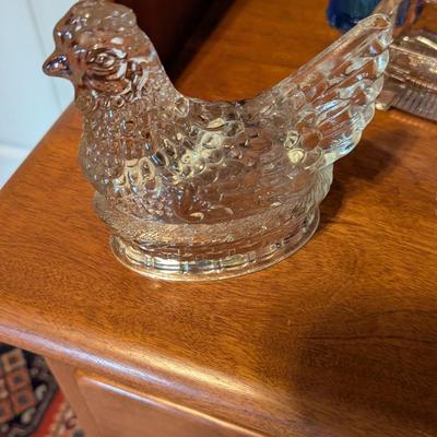 Salt Cellars Toothpick Holders Rooster Candy Container Personal Covered Butter Dish (DD)