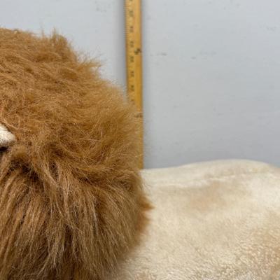 Large Standing Male Lion 23 Inches Tall Plush Toy Stuffed Animal by Costco