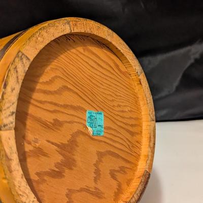 Decorative Spaulding & Frost Wooden Bucket (B)