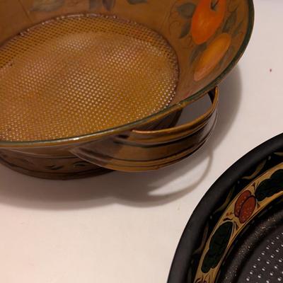 Antique Hand Painted Sifters (B)