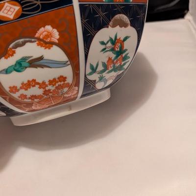 Andrea By Sadek Bowl Coalport Hong Kong China Flower Arranger (B)
