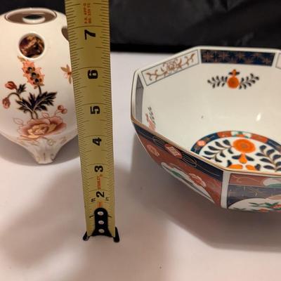 Andrea By Sadek Bowl Coalport Hong Kong China Flower Arranger (B)