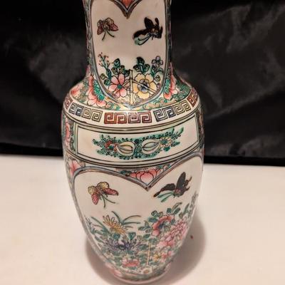 Decorative Chinese Rose Vase (B)