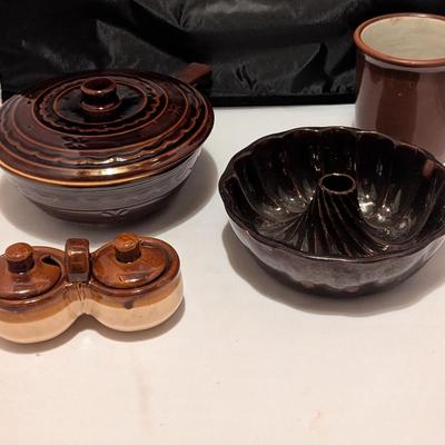 Glazed Stoneware Pottery (B)
