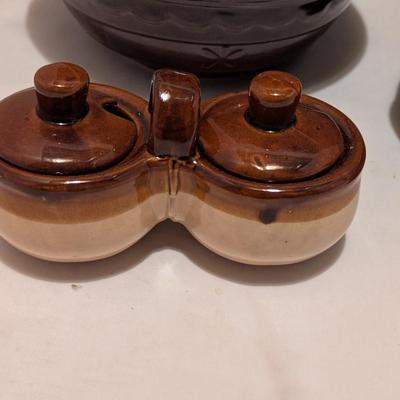 Glazed Stoneware Pottery (B)