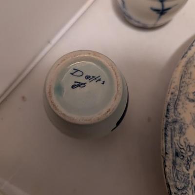 Antique China Porcelain Dishes (B)