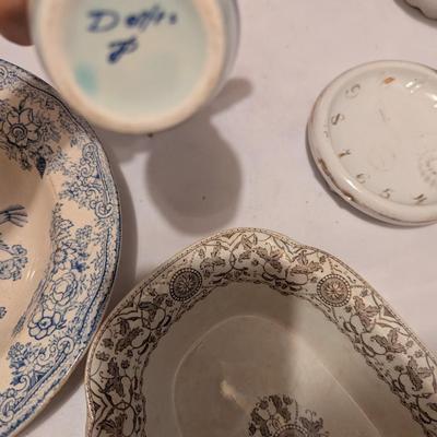 Antique China Porcelain Dishes (B)