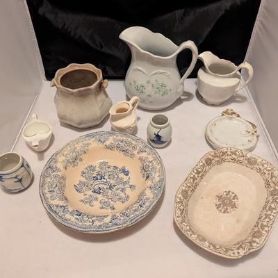Antique China Porcelain Dishes (B)
