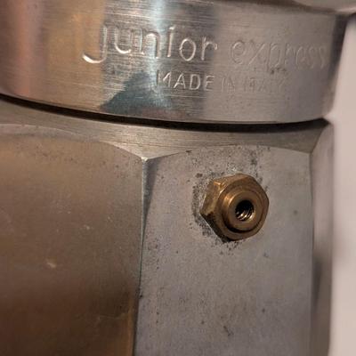 Green Handled Vintage Hand Mixer Vintage Junior Express Espresso Coffee Maker Stove Top Made In Italy (B)