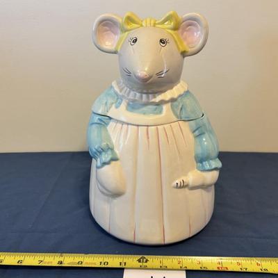 Vintage Mouse Cookie Jar