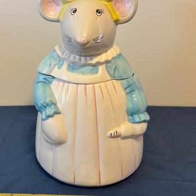 Vintage Mouse Cookie Jar
