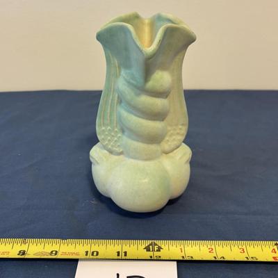 Vintage 1940s Niloak Pottery Winged Victory Vase