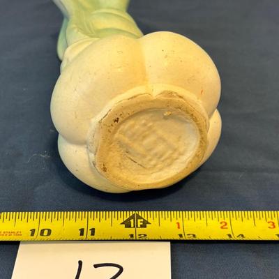 Vintage 1940s Niloak Pottery Winged Victory Vase