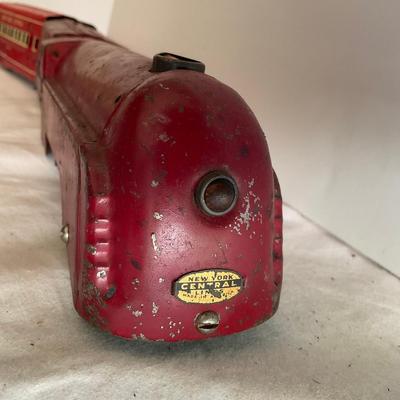 G1199 Vintage MARX Wind Up NYC Streamliner Train Set