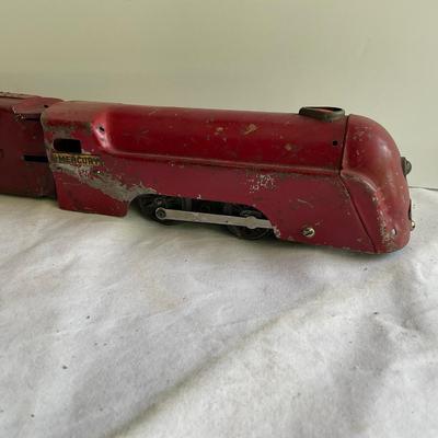 G1199 Vintage MARX Wind Up NYC Streamliner Train Set