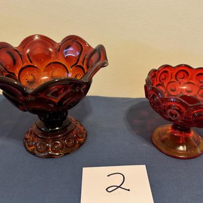 Vintage Pedestal Bowls