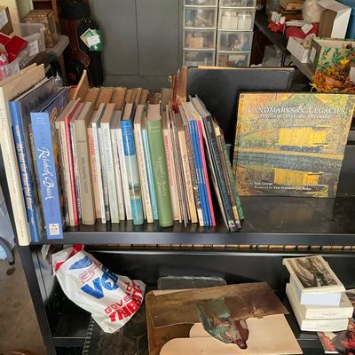 G1206 Lot of DE Signed Books, Landmarks, Historical Books & Gaza