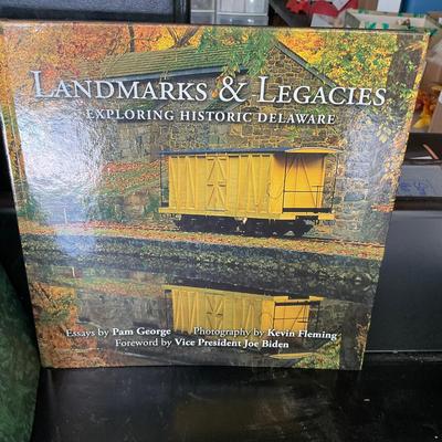 G1206 Lot of DE Signed Books, Landmarks, Historical Books & Gaza