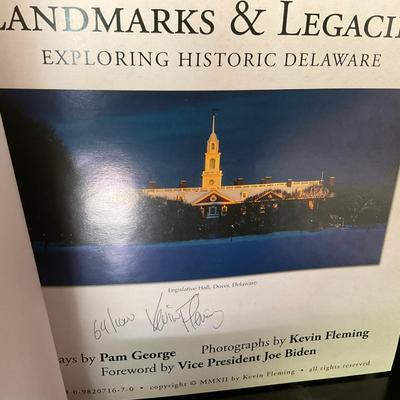 G1206 Lot of DE Signed Books, Landmarks, Historical Books & Gaza