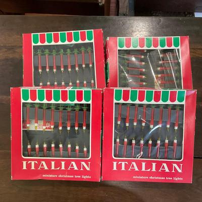 L1218 Four Set Of Vintage Italian Candlestick Lights