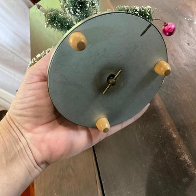 L1224 Vintage Amco Tree, Spiral Mercury Ball Tree, Musical Brush Tree