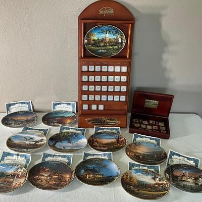 Terry Redlin Lovers!! Calendar with 12 plates, one for every month