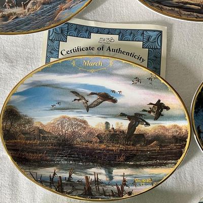 Terry Redlin Lovers!! Calendar with 12 plates, one for every month