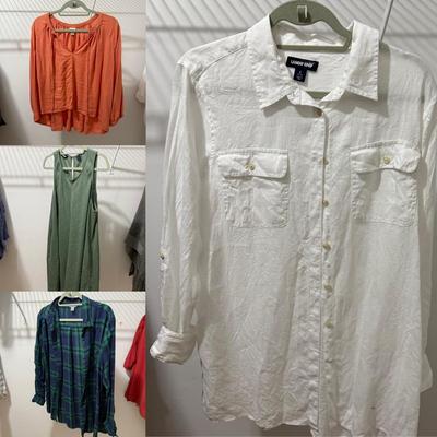 Large Women’s Tops and Blouses Lot Size L-XXL (PB-BM)