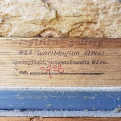 Signed Painting by A. Baumgartner (DR-KD)