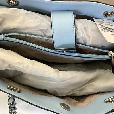 New Michael Kors Large Tote, Sky Blue