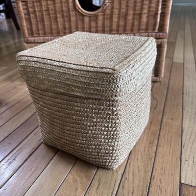 Four Large Woven Storage Baskets and More (PB-DZ)