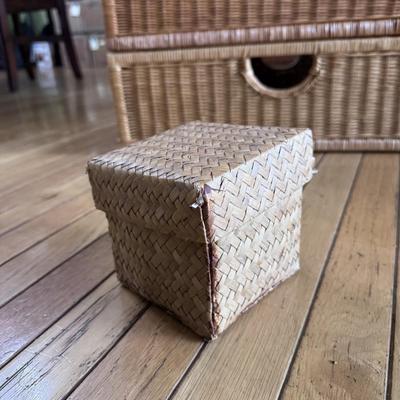 Four Large Woven Storage Baskets and More (PB-DZ)