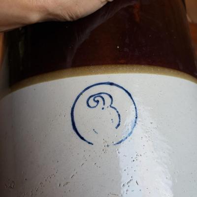 Three Stoneware Crocks (DR-KD)