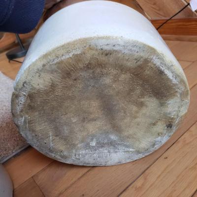 Three Stoneware Crocks (DR-KD)