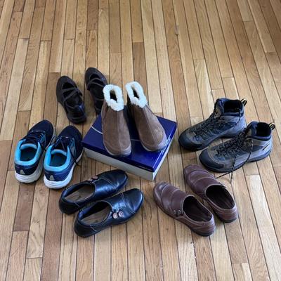 Clarks, Asolo, Explore24, and More Women’s Shoes - Sizes 9-9 1/2 (PB-DZ)