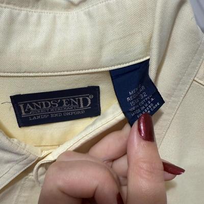 Men’s Short and Long Sleeve Button-Ups Size M (PB-BM)