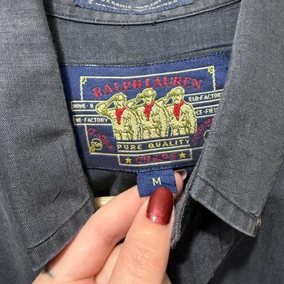 Men’s Short and Long Sleeve Button-Ups Size M (PB-BM)