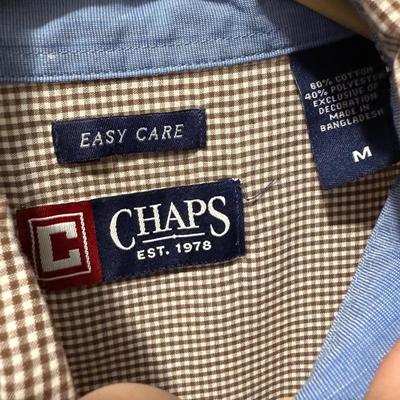 Men’s Short and Long Sleeve Button-Ups Size M (PB-BM)