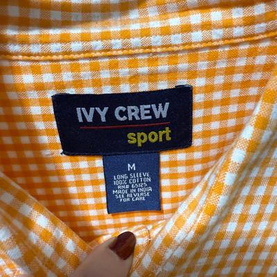 Men’s Short and Long Sleeve Button-Ups Size M (PB-BM)