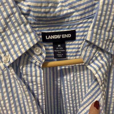 Men’s Short and Long Sleeve Button-Ups Size M (PB-BM)