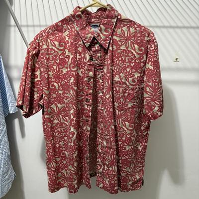 Men’s Short and Long Sleeve Button-Ups Size M (PB-BM)