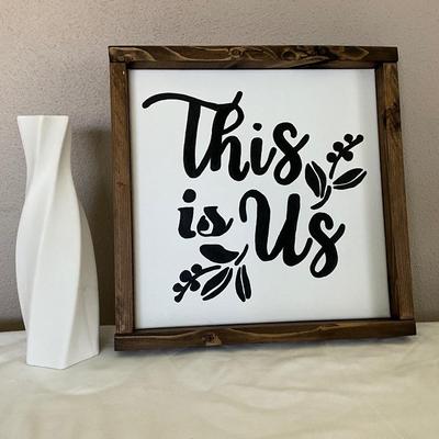 Flower Vase w/This is Us