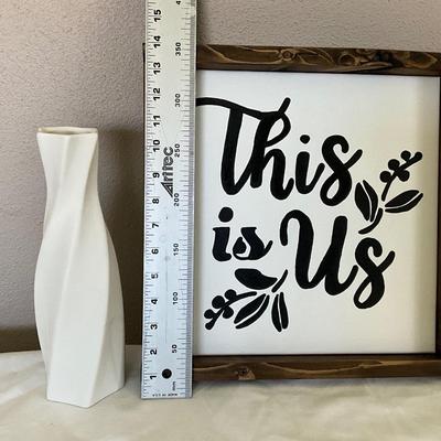 Flower Vase w/This is Us
