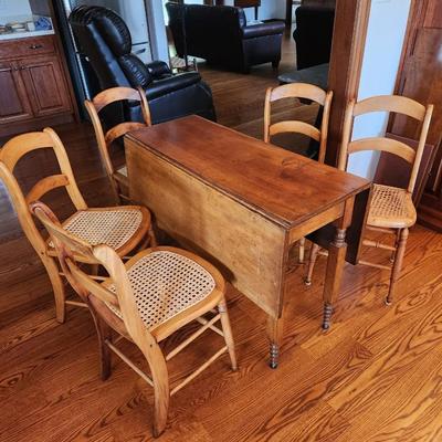 Antique Drop Leaf Table