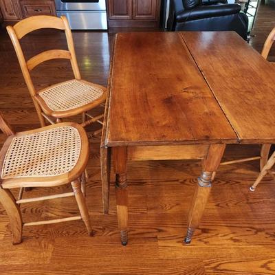 Antique Drop Leaf Table