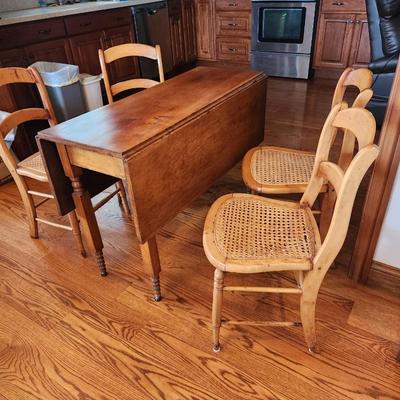 Antique Drop Leaf Table
